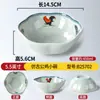 Melamina antique gallo vajilla tienda de comida rápida plástico tazón de sopa arroz tazón pequeño olla caliente tazón para mojar condimentos comercial creativo