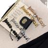 "Pulsera de acero inoxidable 'Love asteroid' dulce y genial Y2K para applewatch Correa de Apple Watch"