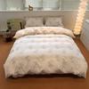 Ropa de cama retro pastoral de algodón de cuatro piezas, funda de edredón gruesa de algodón cepillado de tres piezas, venta al por mayor de textiles para el hogar Nantong, transmisión en vivo