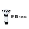 Bb stick brinquedo de bebê 0-3 anos pelúcia conforto panda bastão de mão BB stick sino de mão educação infantil brinquedo educativo