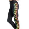 [Novo em 0421] ONE LOVE Sports Calça de Yoga Feminina Sete Pontos Respirável para Corrida Absorvente de Suor 7yoga-0021
