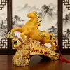 Estatueta de Cavalo para Sucesso Imediato, Cavalo do Zodíaco Decoração de Mesa de Escritório e Armário de Vinho, Presente Artesanal para Inauguração de Casa e Cerimônia de Abertura
