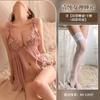 Mu amor plus size pijamas sexy perspectiva de malha sexy roupa interior renda-livre estilingue camisola sem anel de aço roupas sensuais