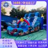 Tobogán Acuático Inflable Equipo de Juego Acuático para Niños Exterior Antideslizante PVC Engrosado Evento Comercial Equipo de Instalación Rápida Venta al por Mayor