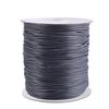 Cordón Redondo Encapsulado Coreano de 0.5mm2mm3mm Cuerda de Cera Ecológica para Manualidades Cinta Trenzada Negra de Cuerda Encapsulada Hilo Encapsulado Collar