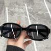 2025 Nuevos Lentes Retro Moda Coreana Influencer Estilo Urbano Gafas de Sol Hip-Hop Marca de Moda Anti Luz Azul Ins