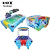 Máquina de Juego de Arcade Deportivo, Mesa de Air Hockey Comercial, Mesa de Juego Competitivo para Dos Jugadores que Acepta Monedas