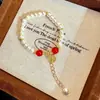 Pulseira Pingente da Sorte Mais Vendida Presente para Mãe, Melhor Amiga, Presente de Aniversário, Pulseira Feminina Atacado