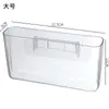 Caja de Almacenamiento Transparente para Colgar en la Pared Caja para Colgar en la Pared Caja de Almacenamiento para Colgar en la Pared Mesita de Noche Colgante de Pared Estante para Guardar Teléfono Móvil Colgador