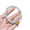 Pulseira de Cabacinha Verde Tianshan Simples Nicho Design Personalizado Pulseira Joia de Mão Masculina e Feminina Nicho