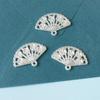 Venda quente pérola flor arco cinco- pointed estrela jóias acessórios acessórios para o cabelo buraco sapatos diy material pj1502