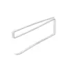 Armario de puerta simple de estilo japonés, soporte para rollo de papel higiénico, estante para servilletas de cocina, estante de almacenamiento de película de plástico para conservación