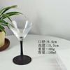Copo de Vidro Fosco com Gradiente Estilo Ins Taça Martini Triangular Taça de Cocktail Taça de Cocktail Tipsy de Alta Qualidade