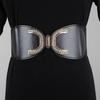 Abrigo con cinturón para mujer otoño e invierno accesorios 2024 Nuevo vestido de decoración con falda abrigo suéter chamarra de plumón sello de cintura