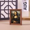 Pinturas Famosas Mundiais, Pinturas a Óleo, Porta-retratos, Ímãs de Geladeira, Ímãs de Madeira com Cola, Presentes Criativos Culturais, Artesanato Decorativo Retrô