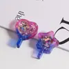Molde de Silicona para Llavero de Arena Fluida con Forma de Corazón de Resina de Cristal de Amapola y Pentagrama