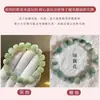 Pulsera de Raíz de Bodhi Verde Degradado Natural sin Teñir para Hombres y Mujeres, Suave y Elegante para Envolver el Dedo, Cuentas de Oración Budista, Pulsera de Moda