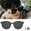 Jennie Mismo Estilo Lentes Lentes de Sol Lentes de Sol Estilo Cóncavo Estilo Coreano Popular en Internet Estilo Europeo y Americano Retro Lentes de Moda para Mujer