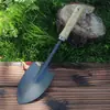 Set de Tres Piezas de Herramientas de Jardinería con Mangos de Madera Cuidadosamente Seleccionado: Pala, Azada, Rastrillo, Herramientas de Jardinería para Cultivo de Flores y Plantas en Maceta