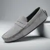 Zapatos de Lona Europeos y Americanos, Zapatos de Gamuza de Cuero para Hombre Aliexpress, Zapatos Casuales para Conducir, Zapatos Perezosos de Amazon, Zapatos para Hombre