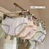 3820 # Chica de al lado Yunmian Respirable Ropa interior de mujer de cintura media Delgada Cuadros Transpirable Suave Sin costuras Ropa interior para mujer