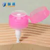 Fornecedor da Fábrica Fornece Bomba de Pressão Flip-Top de 33mm para Removedor de Esmalte, Bomba de Pressão para Removedor de Maquiagem e Cabeça de Bomba de Óleo de Limpeza e Removedor de Maquiagem de PP