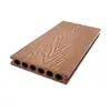 Piso de Madeira Plástica para Exterior Auto-Instalação Terraço Plataforma de Madeira Plástica Varanda Pátio Jardim Placa WPC Anticorrosão