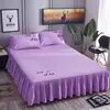 Faldón de cama, colcha, sábana de una pieza, sábana ajustable, cubre cama, funda protectora 1.5/1.8/2.0m, venta al por mayor de ropa de cama, fabricante transfronterizo