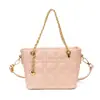 Bolso de Cadena Ins de Moda Estilo Coreano para Mujer Bolso Cubo Elegante Versátil de Mano Diseño con Sentido Popular Bolso de Hombro Cruzado