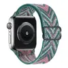 Para iwatch9 apple watch applewatch10 correa s10 nuevo tejido de nailon estampado s8s7s6
