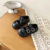 Zapatos de princesa para niñas, Mary Jane de verano de un solo color, suela suave, punta cerrada, plateados, goma antideslizante, punta redonda, puntera ancha