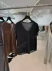 [Recomendación Principal] Yuran 26 Primavera/Verano Nuevo Color Lavado Vintage Hilo Peinado Algodón Deshilachado Manga Corta Manga Larga Camiseta