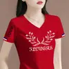 Top de verano para mujer con estampado, corte ajustado, estilo europeo, excedente de comercio exterior transfronterizo