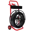 Máquina de Fitas de Aço Plástico com Carrinho de Palete Fita de Aço Plástico de Luxo Carrinho Pequeno Suporte de Fita de PP de Disco Redondo Carrinho Pequeno