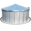 Tanque de Agua de Chapa Galvanizada Engrosada Sin Soldadura, Embalse de Riego Agrícola de Alto Estándar, Tanque de Almacenamiento Industrial, Estanque de Acuicultura