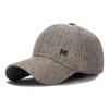 Boné de beisebol masculino para primavera e outono, chapéu de sol casual para homens de meia-idade e idosos, ajustável, para todos os tipos de uso