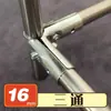 Tubo Redondo de Acero Inoxidable 20/25/32 Conector Galvanizado Clip Sujetador Móvil de Seis Puntas Sin Soldadura Accesorios