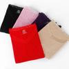 Ropa de Otoño y Pantalones Longsha Traje para Mujer Ropa Interior Térmica Algodón Fino Ajustado al Cuerpo Suéter de Algodón Pantalones con Hilo Rojo