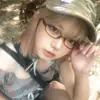 Armações de Óculos Retrô Estreitas Ovais com Gradiente Verde Japonesas e Coreanas da Moda para Mulheres, Óculos Planos Estilosos Inspirados em Anime para Fotos