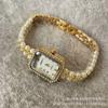 Celebridad de Internet Cadena de Reloj Vintage de Época Media para Mujer Retro Lujo Ligero Fritillaria Alto Valor Moderno Elegante Transmisión en Vivo Transfronterizo