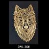 Atacado de fábrica estilo chinês padrão Dragão Tigre Fênix Kirin carpa peixe duplo Lobo Águia Computador celular adesivo de metal