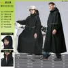 Impermeable para patinetes eléctricos, protección completa contra la lluvia para el cuerpo para mujeres, impermeable para hombres que conducen motocicletas, impermeable de una pieza para estudiantes, impermeable para hombre de tela Oxford