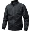 Jaqueta Masculina Transfronteiriça Jaqueta Masculina Primavera 2025 Nova Fina Gola Alta Slim Casual Tops de Primavera e Outono
