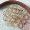 Nuevo chino antiguo mareado de mano resina anillo giratorio diy hecho a mano material con cuentas pulsera colgante accesorios de joyería