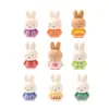 Lindos Accesorios de Conejo Miffy Afelpados para Zapatos Crocs, Figuras de Juguete de Moda, Muñecos Afelpados Creativos, Adornos de Escritorio