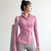 Chaqueta de Yoga de Alta Gama para Mujer, para Correr, Ciclismo, Top Deportivo de Manga Larga, Adelgazante, Entrenamiento de Pilates, Ropa de Fitness
