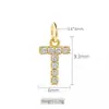 Aleación Diamante A- Z Oro Letras Inglesas Personalidad Joyería Transfronteriza Accesorios Pulsera Colgante Collar Colgante de Joyería