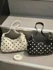 Bolso de lunares de nicho moderno para mujer, nuevo bolso cruzado versátil de color blocking de moda 2026, bolso de mano súper popular