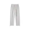 Calça Jogger Casual de Algodão Elástico de Alta Qualidade 320g Unissex Juventude Mesmo Estilo Calças Longas Esportivas de Corrida