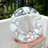 Anillo de Natación Inflable Blanco Pequeño Margarita Trébol Transparente para Bebé Anillo para Axilas Anillo de Natación de Celebridad de Internet Envío Gratis